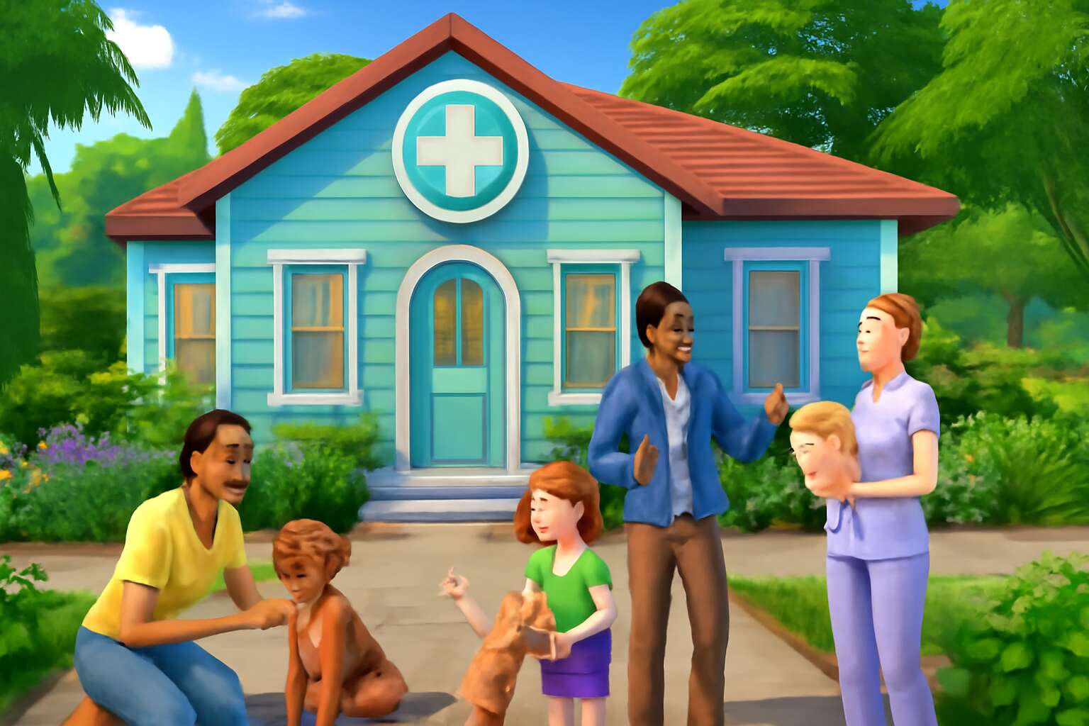 generated_image_68ce1b73083c8.jpg where is the sims 4 vet clinic