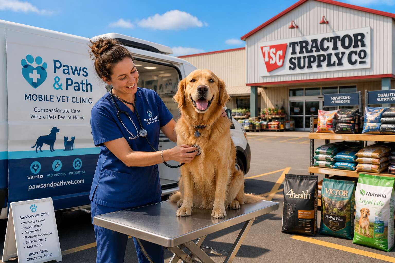 vet clinic at tractor supply