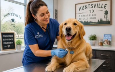Choose the caring vet clinic Huntsville TX pet owners rely on.