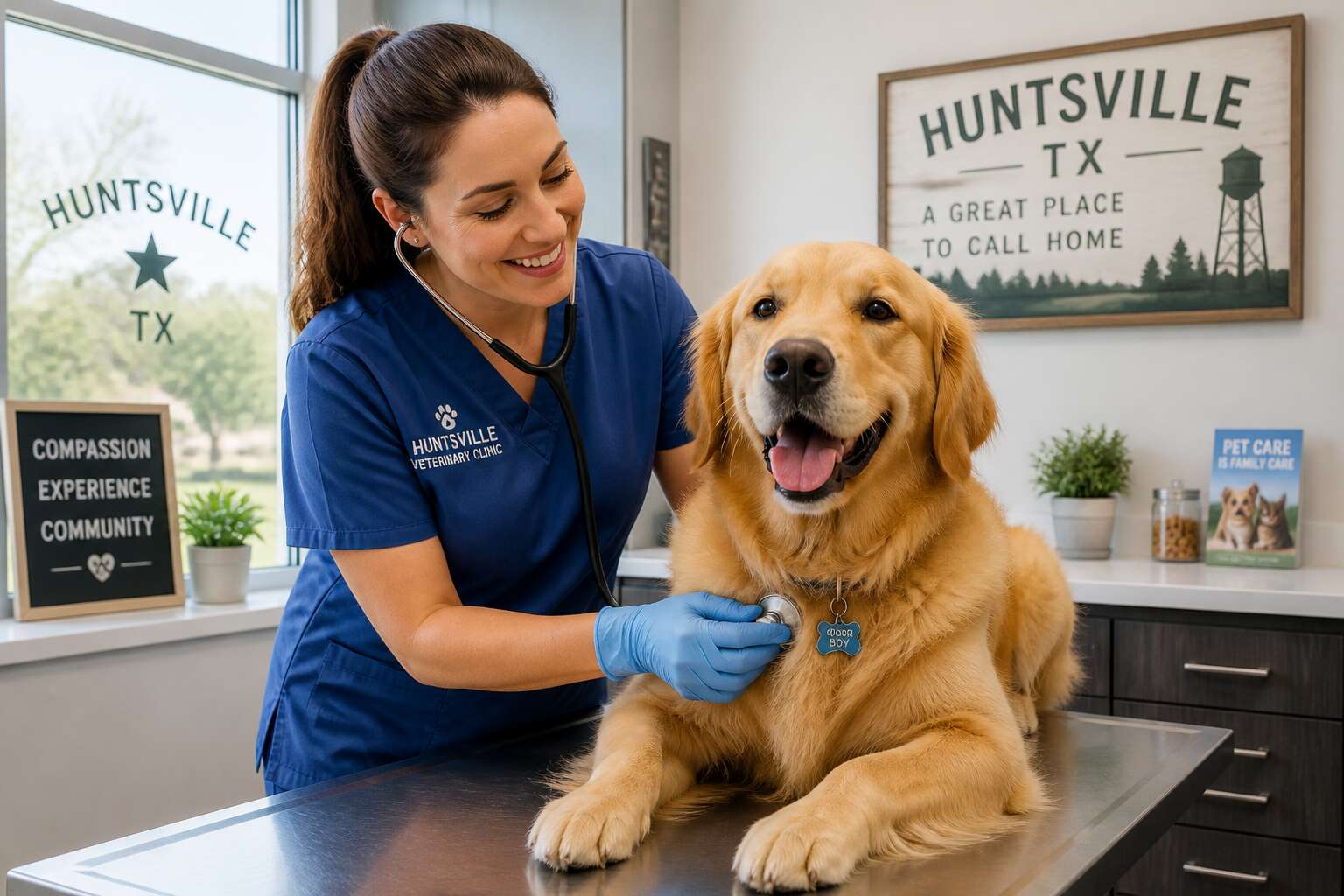 vet clinic huntsville tx